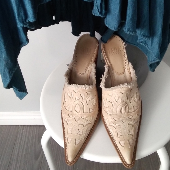 🌟HP x3🌟DADA Firenze~Italian Leather Mules - Picture 12 of 12